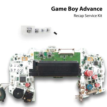 Kondensator-Reparaturset & Service Recap Kit 5-teilig für Game Boy Advance