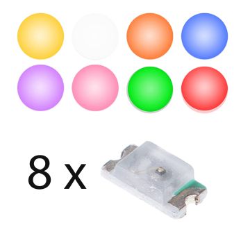 8 x Power LED SMD 0603 V
